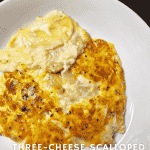 Three-Cheese Scalloped Potatoes