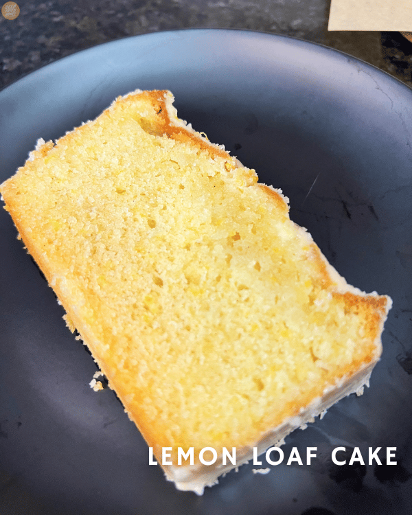 slice of Lemon Loaf Cake