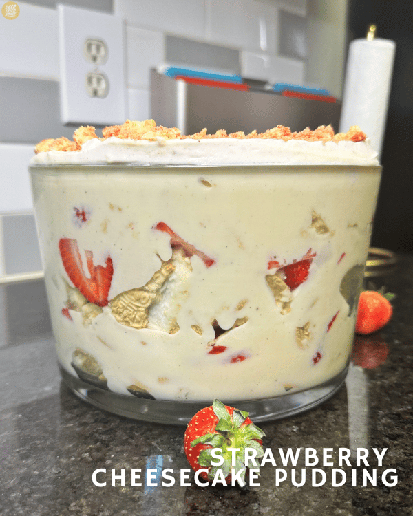 Strawberry Cheesecake Pudding