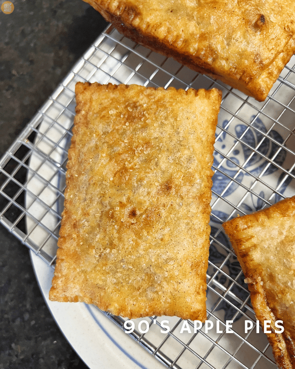 90s Apple Pies fried