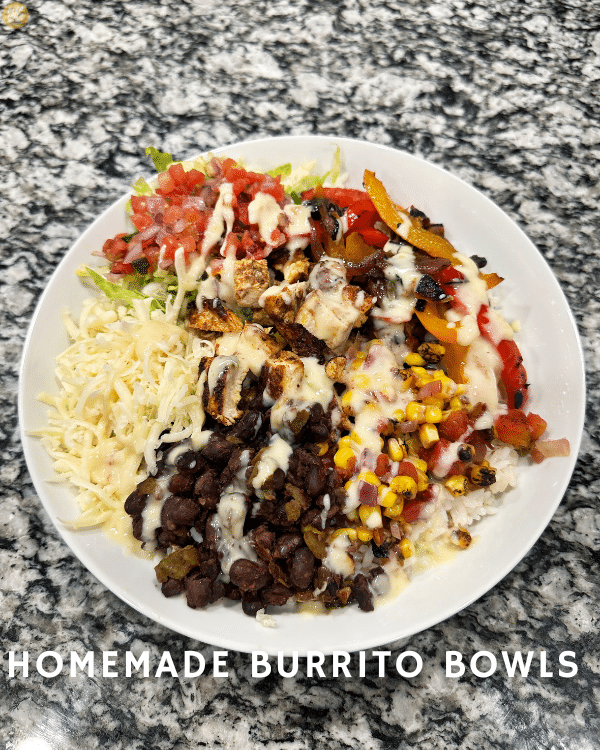 Homemade Burrito Bowls