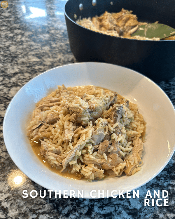 bowl of Southern Chicken and Rice