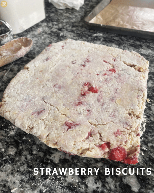 dough for Strawberry Biscuits