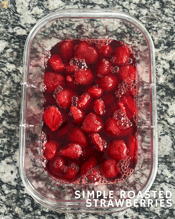 Simple Roasted Strawberries