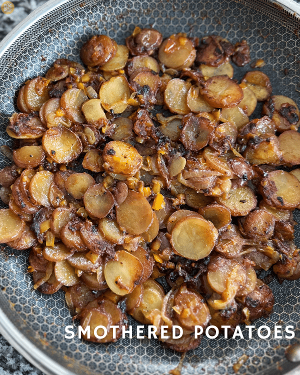 Smothered Potatoes • deepfriedhoney