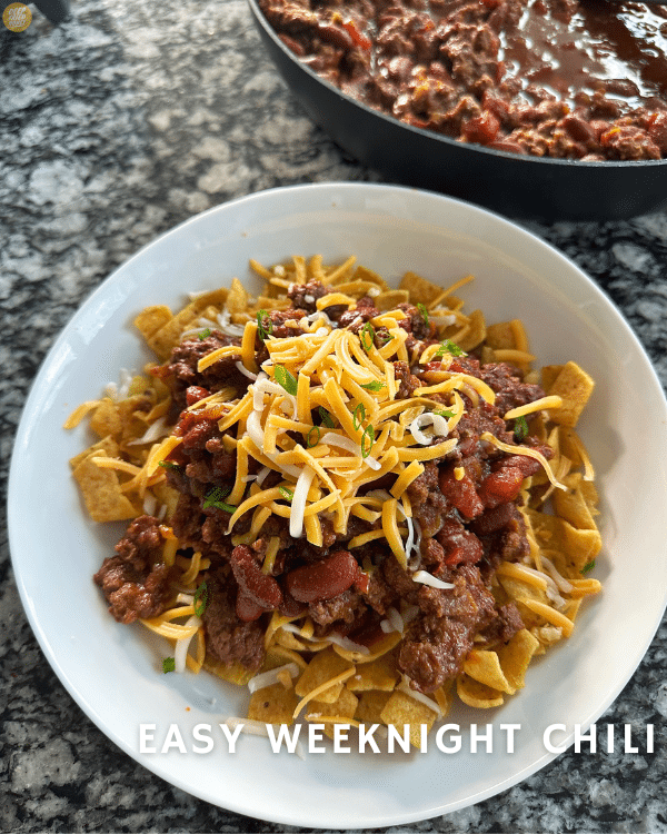 frito pie with Easy Weeknight Chili