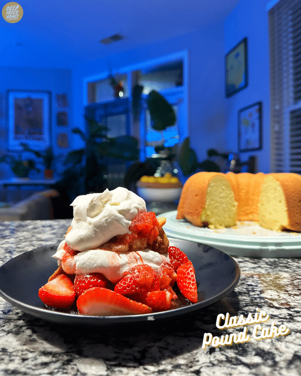 Strawberry Shortcake made with Classic Pound Cake